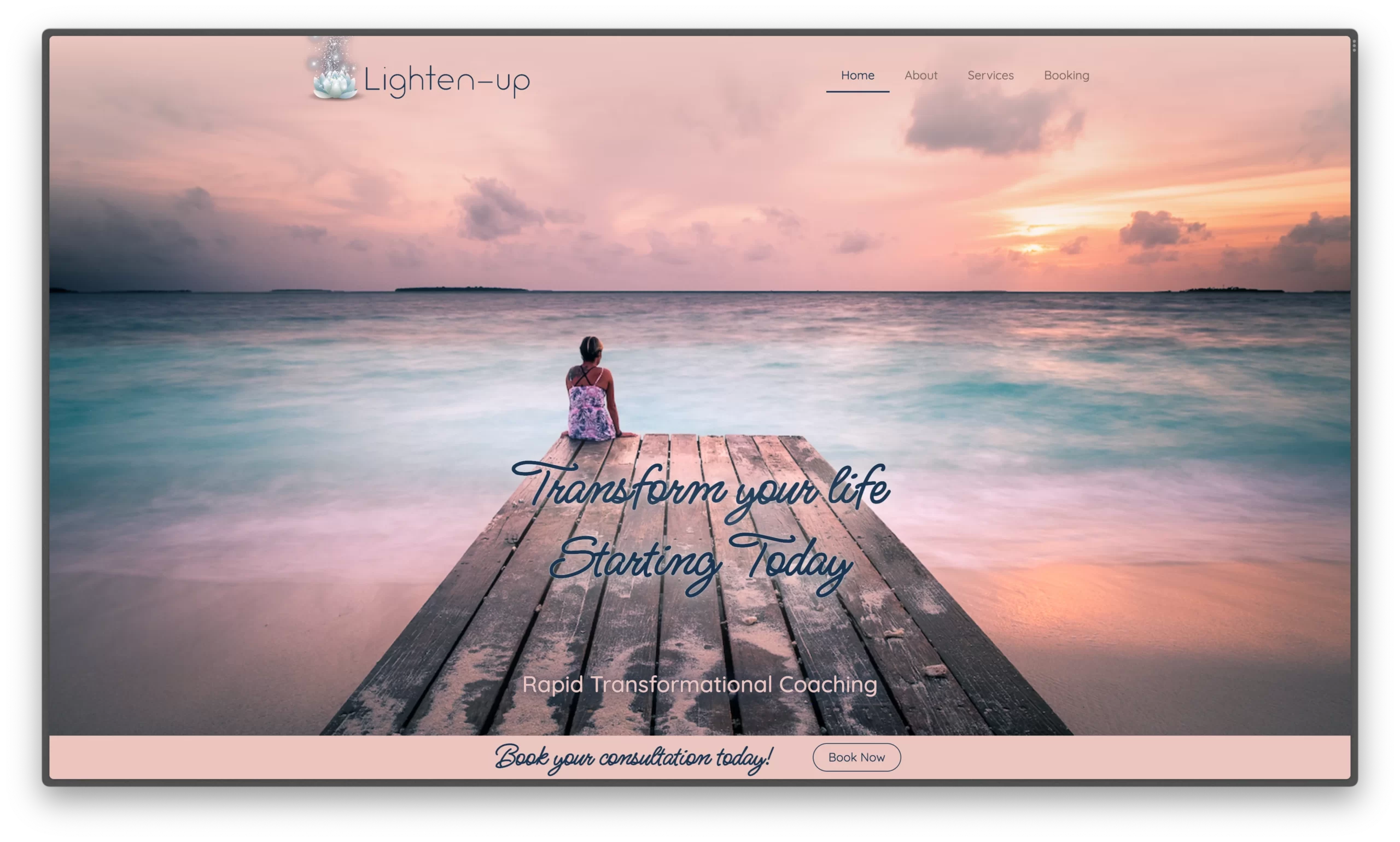 Lighten Up Website 1
